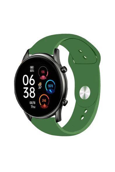 KRETON KRETON Haylou Rt Ls05s Ile Uyumlu Yumuşak Dokulu Silikon Kordon Kayış - Resim 9