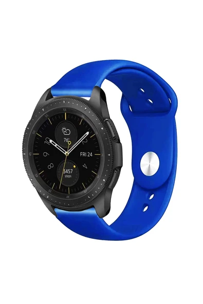 KRETON KRETON Samsung Galaxy Watch 42 mm Uyumlu Kordon Yumuşak Dokulu Silikon Kayış - Resim 8