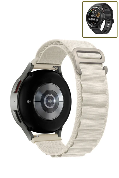 KRETON KRETON Huawei Watch Gt Runner Uyumlu Kordon Alpine Loop Döngü Spor Kayış - Resim 6