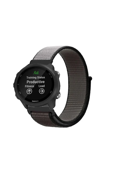 KRETON KRETON Garmin Forerunner 245 / 245 Music Uyumlu Spor Kumaş Desenli Cırt Cırtlı Kordon Kayış ürün görseli