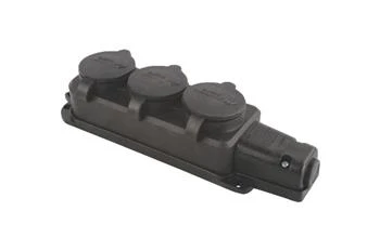 Mutlusan MUT-29-3 1X16 A. MONO. 3lü Grup Priz  (010 083 500293) ürün görseli 1