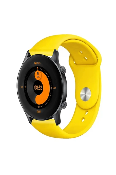 KRETON KRETON Haylou Rs3 Ls04 Ile Uyumlu Yumuşak Dokulu Silikon Kordon Kayış - Resim 11