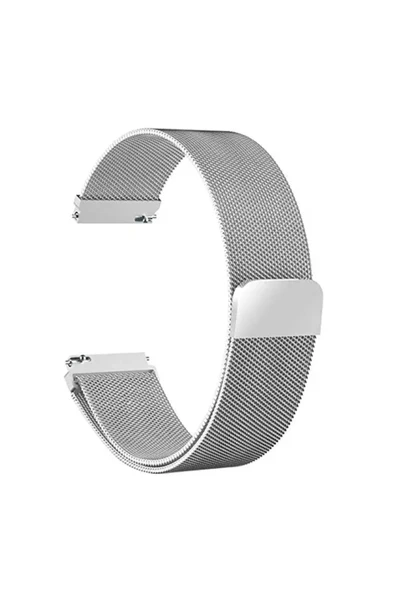 KRETON KRETON Mibro Watch X1  Uyumlu Kordon Hasır Metal Örgü Tarz Mıknatıslı Milano Kayış - Resim 8