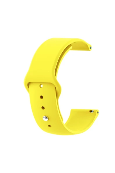 KRETON KRETON Oppo Realme Watch 36mm Rma161 Uyumlu Kordon Kayış (20 Mm) Silikon Kordon - Resim 8