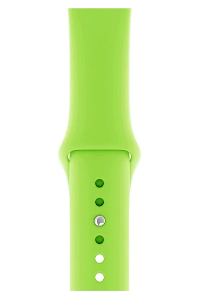 KRETON KRETON Apple Watch Serisi 1 2 3 4 5 6 7 Se 8 Uyumlu Kordon 38mm/40mm/41mm Jel Silikon Spor Kayış - Resim 11