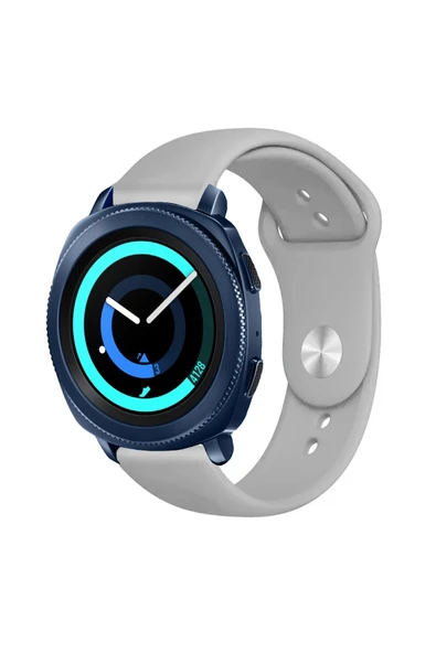 KRETON KRETON Samsung Gear Sport Uyumlu Kordon Yumuşak Dokulu Silikon Kayış - Resim 5