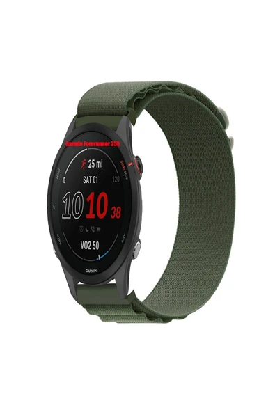 KRETON KRETON Garmin VivoMove Luxe , Style , HR Uyumlu Kordon Alpine Loop Döngü Spor Kayış - Resim 8