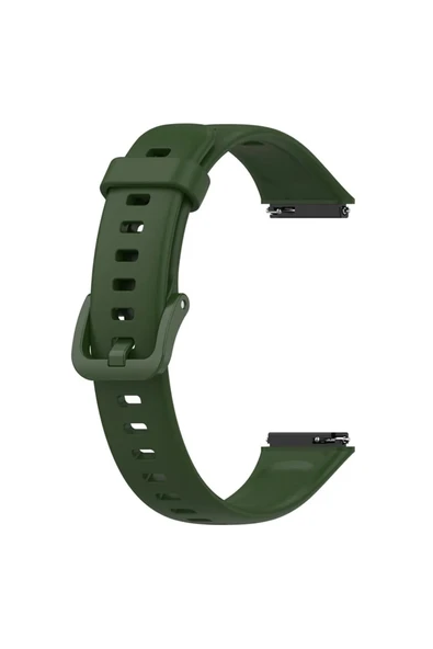 KRETON KRETON Huawei Band 7 ve Honor Band 7 Uyumlu Akıllı Bileklik Uyumlu Kordon Spor Jel Silikon Kayış - Resim 2