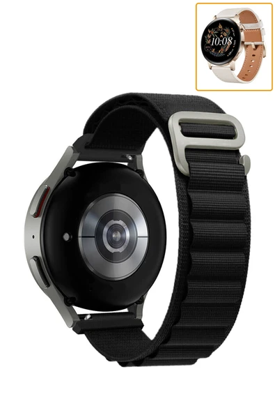KRETON KRETON Huawei Watch Gt3 42mm Uyumlu Kordon Alpine Loop Döngü Spor Kayış - Resim 4