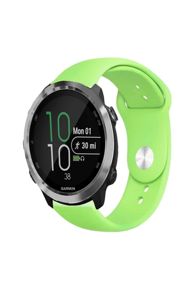 KRETON KRETON Garmin Forerunner 645 / 645 Music Ile Uyumlu Yumuşak Dokulu Silikon Kordon Kayış (20MM) ürün görseli