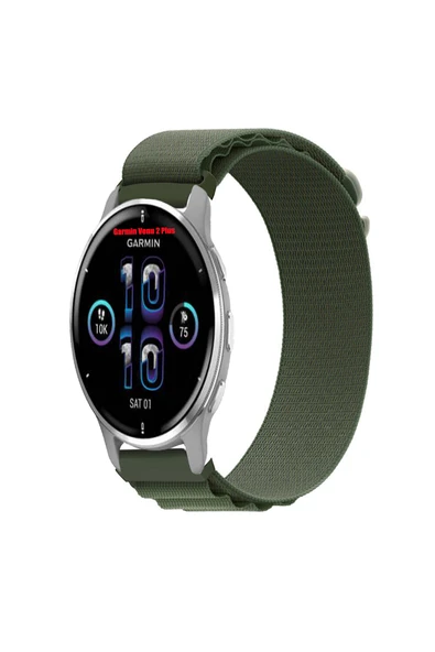 KRETON KRETON Garmin Venu2 Plus Uyumlu Kordon Alpine Loop Döngü Spor Kayış - Resim 10