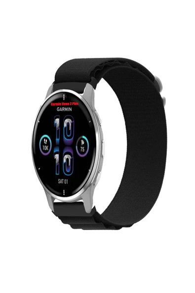 KRETON KRETON Garmin Venu2 Plus Uyumlu Kordon Alpine Loop Döngü Spor Kayış - Resim 4