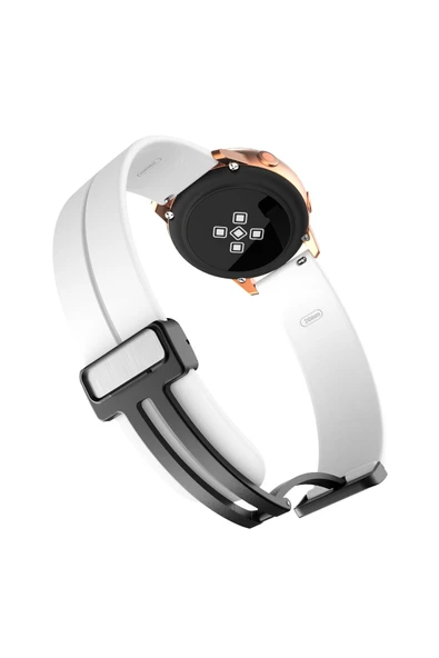 KRETON KRETON Lenovo Smart Watch S2 Uyumlu Kordon Magnetic Klipsli Premium Kayış - Resim 10
