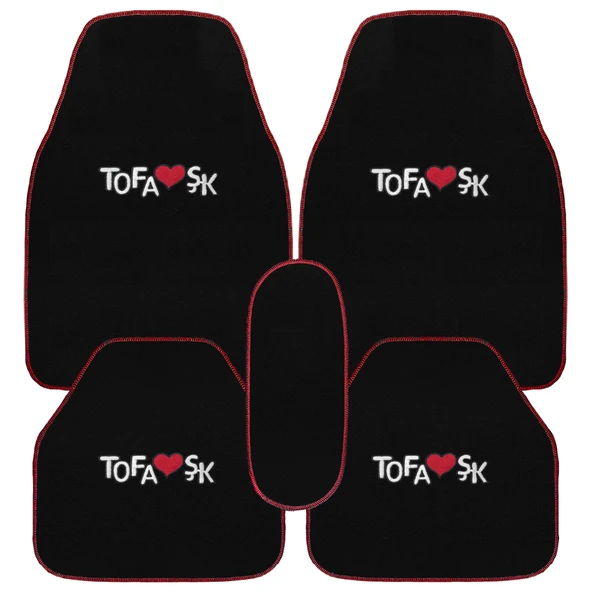 Tofaş Şahin Doğan Kartal Oto Paspas & Yüksek Torpido Halısı & Sehpa Örtüsü & Vites Konsol Koruması - Resim 7