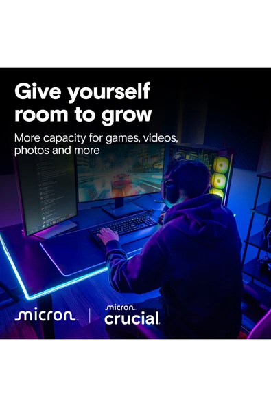 Crucial T710 2TB PCIe SSD Gen5 NVMe M.2 CT2000T710SSD8 - Resim 3