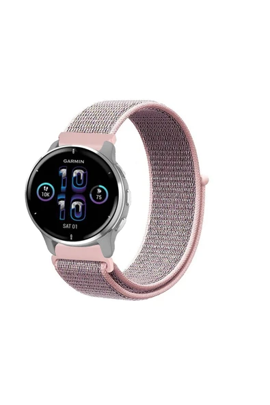 KRETON KRETON Garmin Venu2 Plus Uyumlu Spor Kumaş Desenli Cırt Cırtlı Kordon Kayış ürün görseli