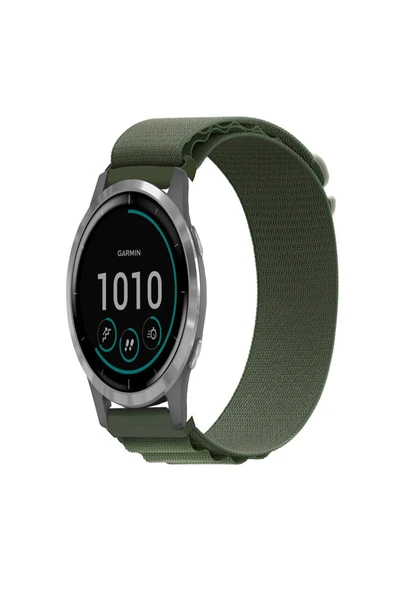 KRETON KRETON Garmin Vivoactive 4 Uyumlu Kordon Alpine Loop Döngü Spor Kayış - Resim 7