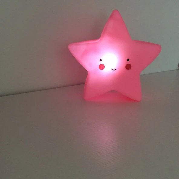 Yıldız Figürlü Gece Lambası - Resim 2