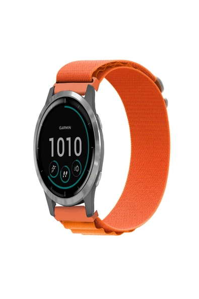 KRETON KRETON Garmin Vivoactive 4 Uyumlu Kordon Alpine Loop Döngü Spor Kayış - Resim 5
