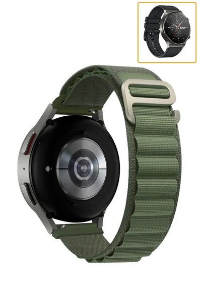 KRETON KRETON Huawei Watch Gt2 Pro Uyumlu Kordon Alpine Loop Döngü Spor Kayış - Resim 6