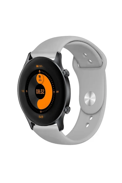 KRETON KRETON Haylou Rs3 Ls04 Ile Uyumlu Yumuşak Dokulu Silikon Kordon Kayış - Resim 10