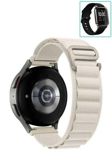 KRETON KRETON Haylou LS02 Uyumlu Kordon Alpine Loop Döngü Spor Kayış - Resim 2