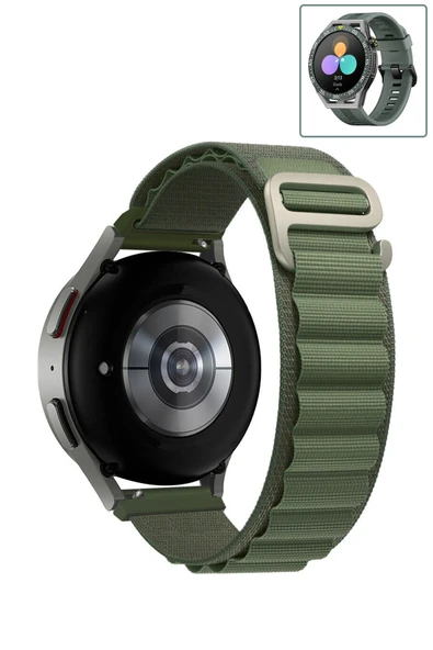 KRETON KRETON Huawei Watch Gt3 SE Uyumlu Kordon Alpine Loop Döngü Spor Kayış - Resim 9