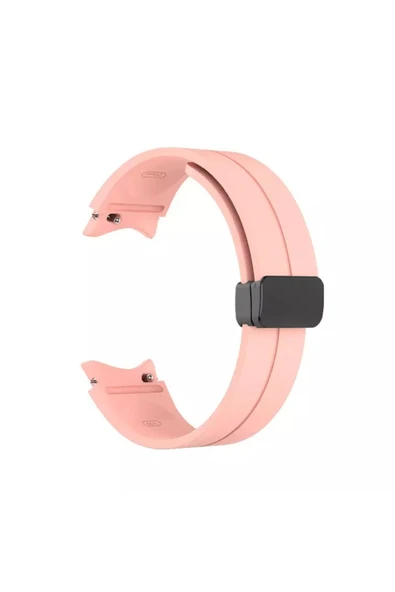 KRETON KRETON Samsung Galaxy Watch 6 40mm / 44mm Uyumlu Magnetic Klipsli Premium Kordon Kayış - Resim 3