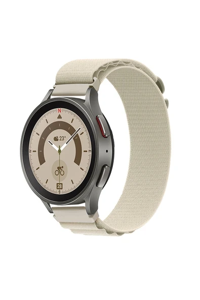 KRETON KRETON Samsung Galaxy Watch 5 Pro Uyumlu Kordon Alpine Loop Döngü Spor Kayış - Resim 7