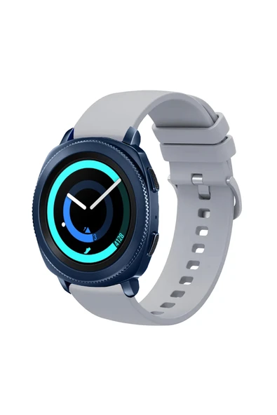 KRETON KRETON Samsung Gear Sport Uyumlu Kordon Yumuşak Dokulu Soft Renk Tokalı Silikon Kayış - Resim 2