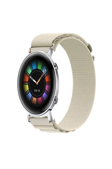 KRETON KRETON Huawei Watch Gt2 42mm Uyumlu Kordon Alpine Loop Döngü Spor Kayış - Resim 3