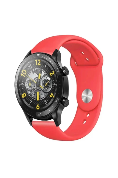 KRETON KRETON Realme Watch S Ve S Pro Ile Uyumlu Yumuşak Dokulu Silikon Kordon Kayış - Resim 11