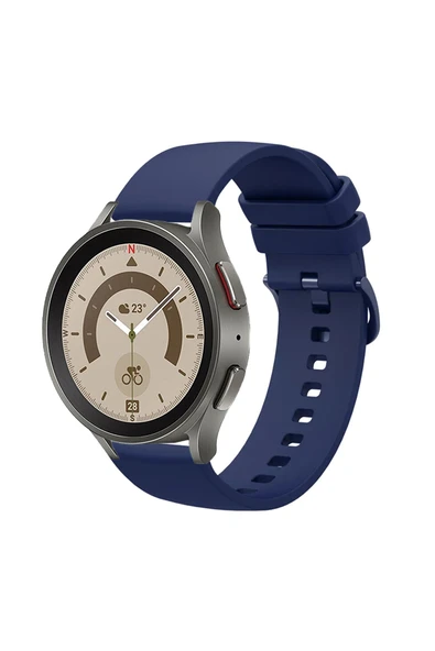 KRETON KRETON Samsung Galaxy Watch FE / FE LTE ile  Uyumlu Kordon Yumuşak Dokulu Soft Renk Tokalı Silikon Kayış - Resim 7