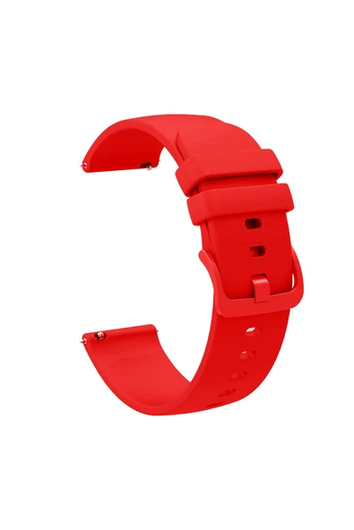 KRETON KRETON Samsung Galaxy Watch 6 Classic 43mm / 47mm ile Uyumlu Kordon Yumuşak Dokulu Tokalı Silikon Kayış - Resim 7