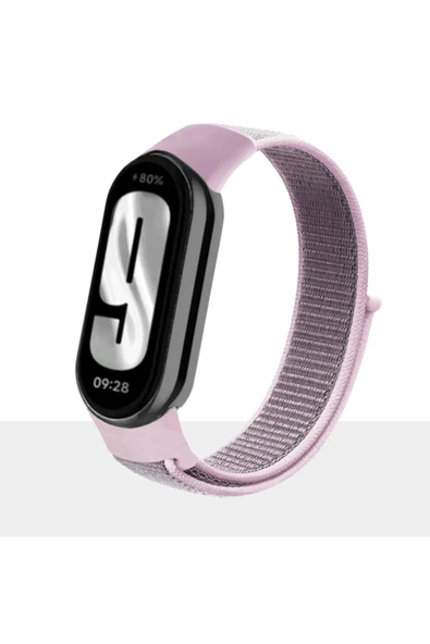 KRETON KRETON Mi Band 8 , Mi Band 9 Ve Mi Band 10 Ile Uyumlu Kayış Spor Kumaş Cırt Cırtlı Kordon - Resim 9