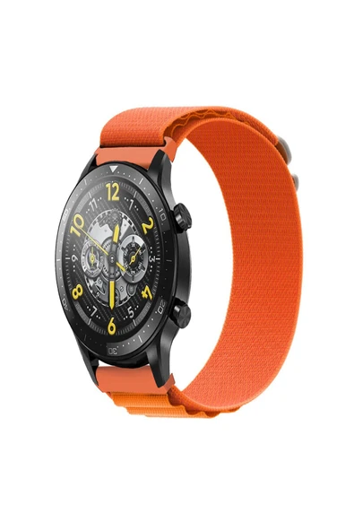 KRETON KRETON Realme Watch S ve S Pro Uyumlu Kordon Alpine Loop Döngü Spor Kayış - Resim 4