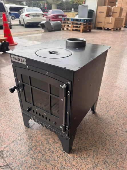 Dorello Karadeniz Kamp Sobası  Taşınabilir, Dayanıklı ve Yüksek Isı Verimli Soba - Resim 3