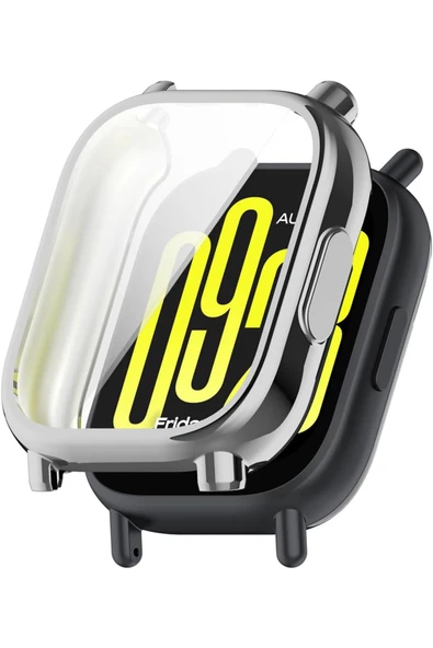 KRETON KRETON Redmi Watch 5 Lite ile Uyumlu Kasa Ve Ekran Koruyucu 360 Tam Koruma Silikon Kılıf ürün görseli