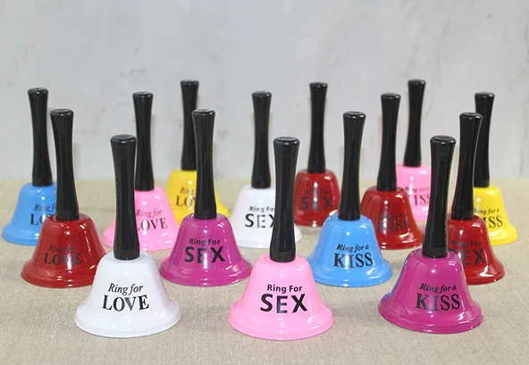 Kiss, Love Yazılı El Zili ürün görseli 1