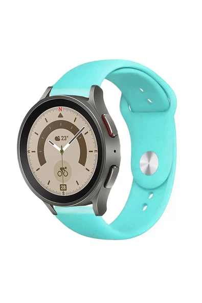 KRETON KRETON Samsung Galaxy Watch 5 Pro Uyumlu Kordon Yumuşak Dokulu Silikon Kayış - Resim 7