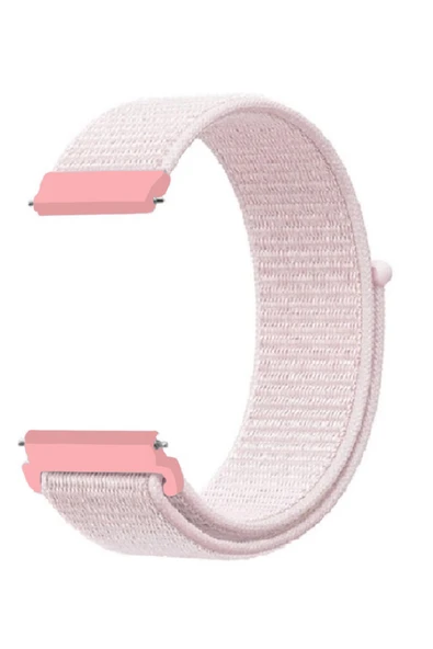 KRETON KRETON Garmin VivoMove Luxe , Style , HR Uyumlu Spor Kumaş Desenli Cırt Cırtlı Kordon Kayış - Resim 5