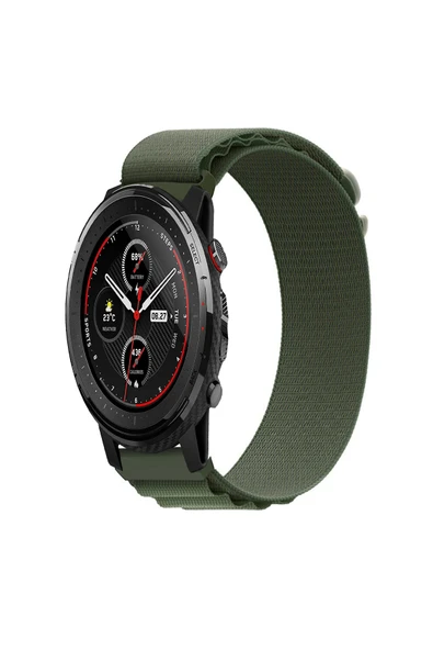 KRETON KRETON Amazfit 3 Stratos Uyumlu Kordon Alpine Loop Döngü Spor Kayış - Resim 7