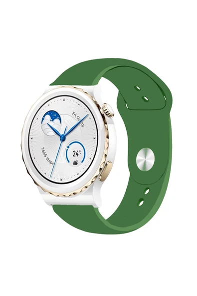 KRETON KRETON Huawei Watch Gt3 Pro 43mm Uyumlu Kordon Yumuşak Dokulu Silikon Kayış ürün görseli