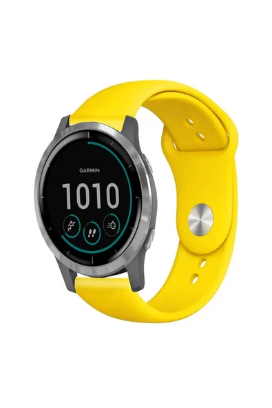 KRETON KRETON Garmin Vivoactive 4 Ile Uyumlu Yumuşak Dokulu Silikon Kordon Kayış ürün görseli