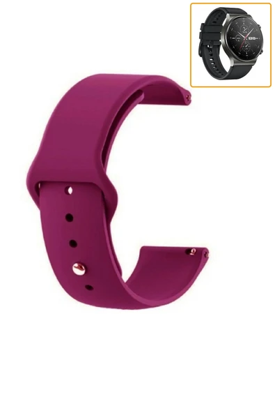 KRETON KRETON Huawei Watch Gt2 Pro Uyumlu MÜRDÜM Kordon Yumuşak Dokulu Silikon Kayış ürün görseli