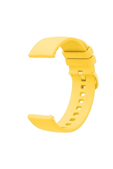 KRETON KRETON Amazfit Zeppe ile Uyumlu Kordon Yumuşak Dokulu Soft Renk Tokalı Silikon Kayış - Resim 4