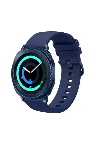 KRETON KRETON Samsung Gear Sport Uyumlu Kordon Yumuşak Dokulu Soft Renk Tokalı Silikon Kayış - Resim 3