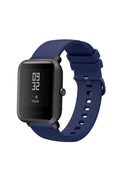 KRETON KRETON Amazfit BİP-BİPU-BİPS-BİP LİTE-BİP3-BİP3PRO İLE Uyumlu Kordon Yumuşak Dokulu Tokalı Silikon Kayış - Resim 5