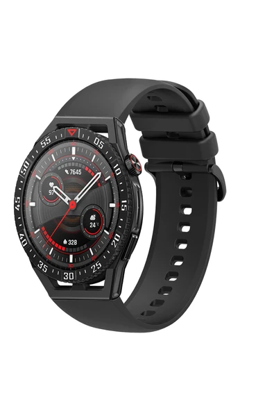 KRETON KRETON Huawei Watch Gt3 SE Uyumlu Kordon Yumuşak Dokulu Soft Renk Tokalı Silikon Kayış - Resim 2