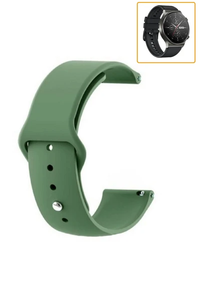 KRETON KRETON Huawei Watch Gt2 Pro Uyumlu MÜRDÜM Kordon Yumuşak Dokulu Silikon Kayış - Resim 3